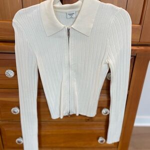 White Abercrombie Top, Extra Small